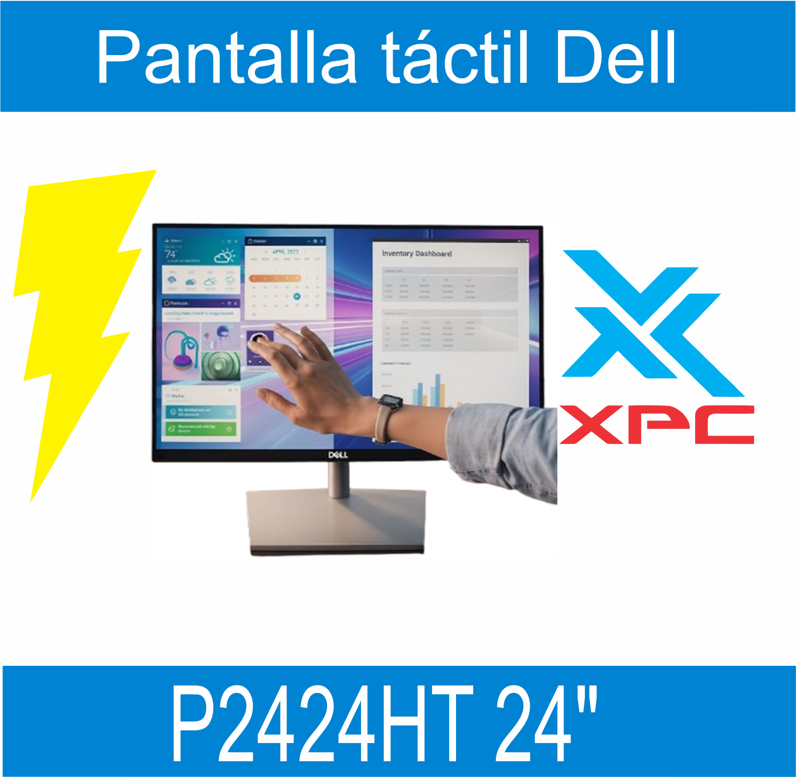 Pantalla tactil para pc 